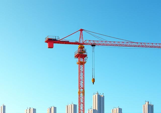 Grúa telescópica para construcción